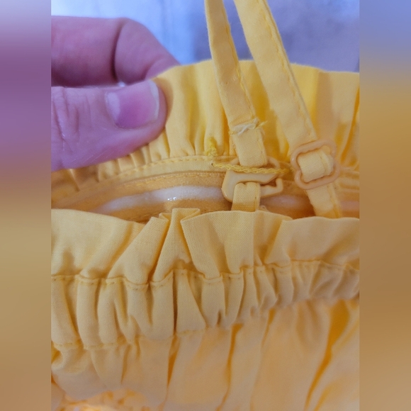 Nwot Free People Gabby Tube Top Yellow Small - Picture 3 of 6